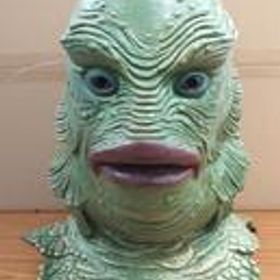 ホラー ラバーマスク 大アマゾンの半魚人 ギルマン トリックオアトリートスタジオズ