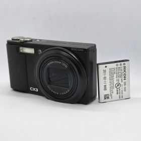 【スマホ転送OK】リコー RICOH CX3 ブラック コンパクトデジタルカメラ