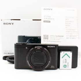 【新品級】Sony Cyber-shot DSC-WX500(B)]#9305(コンパクトデジタルカメラ)