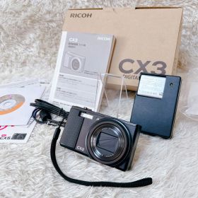 RICHO リコー CX3 動作確認済 コンパクトデジタルカメラ ブラック