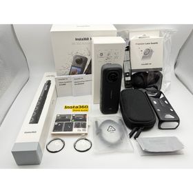 インスタスリーシックスティ(insta360)の【美品】Insta360 X4 本体+豪華セット 8K防水 アクションカメラ(コンパクトデジタルカメラ)