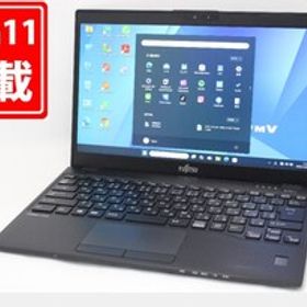中古 フルHD 13.3型 Fujitsu LIFEBOOK U939XC Windows11 第8世代 i5-8265U 8GB 256GB-SSD カメラ 無線 Office付き 中古パソコン 管:1815m