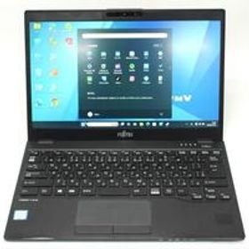 中古 フルHD 13.3型 Fujitsu LIFEBOOK U939B Windows11 第8世代 i5-8365u 8GB 256GB-SSD カメラ LTE 無線 Office付 中古パソコン 管:1625s