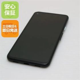 超美品 SoftBank Google Pixel 4a 128GB ジャストブラック スマホ 土日祝発送 即日発送 04000