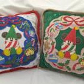 40周年ディズニークリスマスクッション2個セット リルリンリンクッション DISNEY RESORT