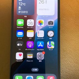 iPhone 14 ミッドナイトSIMフリー 箱・ケーブル付 バッテリー77%