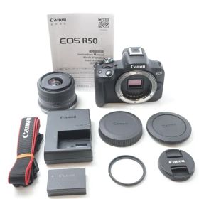 キヤノン Canon EOS R50 RF-S18-45 IS STMレンズキット ブラック