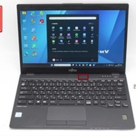 中古 フルHD 13.3型 Fujitsu LIFEBOOK U939A Windows11 第8世代 i5-8365u 8GB 256GB-SSD 無線 Office付き 中古パソコン 税無 管:1007s