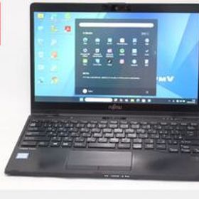 中古 フルHD 13.3型 Fujitsu LIFEBOOK U939XC Windows11 第8世代 i5-8365U 8GB 128GB-SSD カメラ 無線 Office付き 中古パソコン 管:0924v