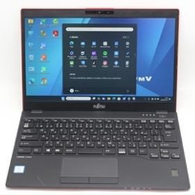 中古 フルHD 13.3型 Fujitsu LIFEBOOK U939B Windows11 第8世代 i5-8365u 8GB 128GB-SSD カメラ 無線 Office付き 中古パソコン 管:0906s