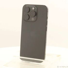 ソフマップ 〔中古品〕 iPhone15 Pro 128GB ブラックチタニウム MTU73J／A SIMフリー【269】