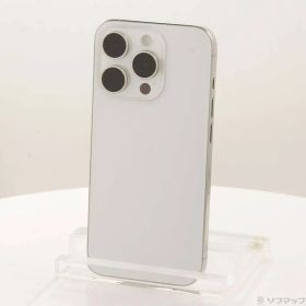 ソフマップ 〔中古品〕 iPhone15 Pro 128GB ホワイトチタニウム MTU83J／A SIMフリー【349】