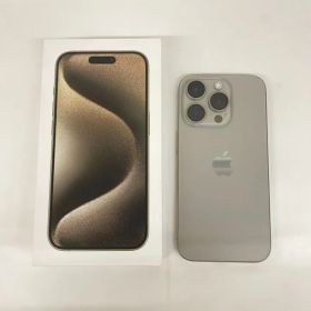 [東店70-3400-2603] [店舗併売]Apple アップル iPhone15 Pro 128GB SIMフリー グレイ MTU93J/A