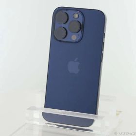 ソフマップ 〔中古品〕 iPhone15 Pro 128GB ブルーチタニウム MTUA3J／A SIMフリー【198】