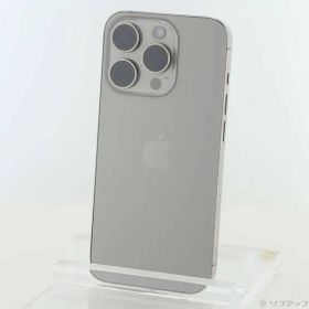 ソフマップ 〔中古品〕 iPhone15 Pro 256GB ナチュラルチタニウム MTUF3J／A SIMフリー【305】
