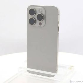 ソフマップ 〔中古品〕 iPhone15 Pro 256GB ナチュラルチタニウム MTUF3J／A SIMフリー【276】