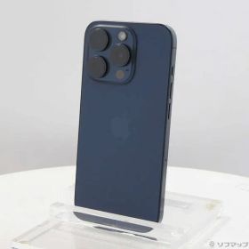 ソフマップ 〔中古品〕 iPhone15 Pro 256GB ブルーチタニウム MTUG3J／A SIMフリー【269】