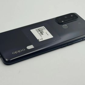 【中古B】OPPO Reno5 A A103OP 128GB シルバーブラック SIMフリー 白ロム