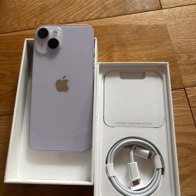 美品 iPhone14 本体 新品の付属品あり 箱入り
