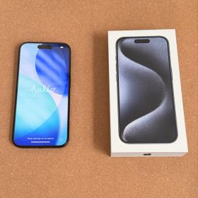 【週末値下げApple iPhone 15 Pro ブルーチタニウム 128GB