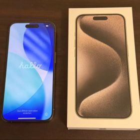 iPhone 15 Pro 128GB バッテリー86 % ナチュラルチタニウム