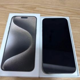 Apple iPhone 15Pro ナチュラルチタニウム本体 128ギガ