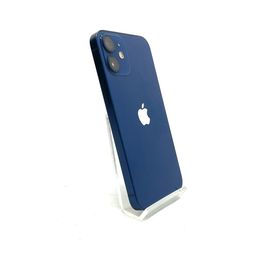アップル(Apple)の【全額返金保証】【最速発送】Apple iPhone iPhone 12 mini 128GB ブルー Softbank 動作確認済(スマートフォン本体)