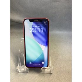 美品 国内版 SIMフリー iPhone12 mini 64GB レッド色(スマートフォン本体)