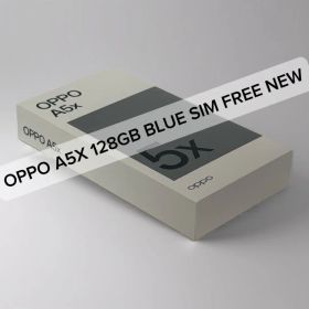 OPPO A5x Blue 128GB– New – SIM Free
