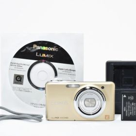 Panasonic パナソニック LUMIX DMC-FX77 ゴールド /2925 動作OK 返金保証