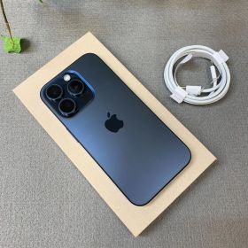 バッテリー98% iPhone 15Pro 128GB ブルー国内版 SIMフリー送料無料