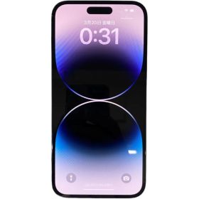 SIMフリー Apple iPhone 14 Pro Max 128GB MQ963J/A Appleストア購入品 スペースブラック スマートフォン スマホ バッテリー最大容量84％ 【中古】 32603K307