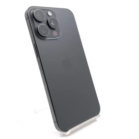 【全額返金保証】【最速発送】 iPhone 15 Pro Max 256GB ブラックチタニウム au SIMフリー 美品 動作確認済 84%