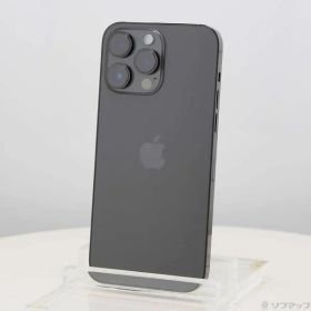 ソフマップ 〔中古品〕 iPhone14 Pro Max 128GB スペースブラック MQ963J／A SIMフリー【262】