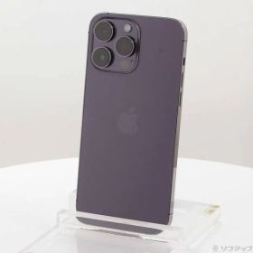 ソフマップ 〔中古品〕 iPhone14 Pro Max 128GB ディープパープル MQ993J／A SIMフリー【295】