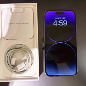 Apple iPhone 14 Pro ディープパープル 本体