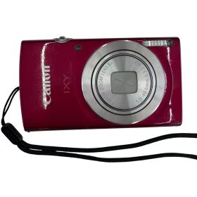 118011 動作未確認 canon キャノン デジカメ IXY 180 PC2275 レッド