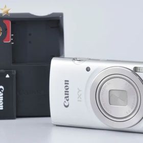 【中古】Canon キヤノン IXY 180 シルバー コンパクトデジタルカメラ