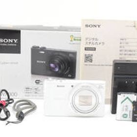 ■ 極美品 ■ ソニー SONY Cyber-Shot DSC-WX300 ホワイト 《動作確認済・付属品多数・すぐに使えます！》 #017Y21M212236