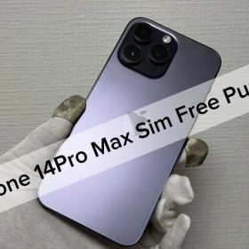 iPhone 14 Pro Max パープルSIMフリー バッテリー89% 美品