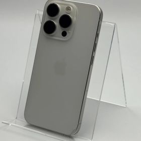 【訳あり】iPhone 15 Pro 128GB ホワイトチタニウム バッテリー【86%】