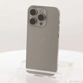ソフマップ 〔中古品〕 iPhone15 Pro 128GB ナチュラルチタニウム MTU93J／A SIMフリー【349】