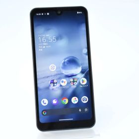 【液晶美品＊電池良好】au SIMフリー AQUOS wish SHG06 チャコール