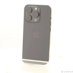 ソフマップ 〔中古品〕 iPhone15 Pro 256GB ブラックチタニウム MTUC3J／A SIMフリー【269】