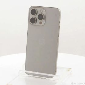 ソフマップ 〔中古品〕 iPhone15 Pro Max 512GB ナチュラルチタニウム MU6W3J／A SIMフリー【305】
