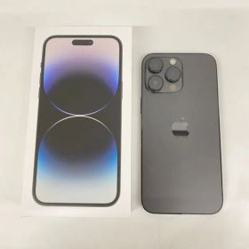 [東店70-3401-2603] [店舗併売]Apple アップル iPhone14 ProMAX 512GB 黒 ソフトバンク MQ9F3J/A