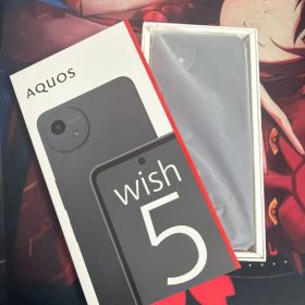 AQUOS wish 5 ブラック 本体