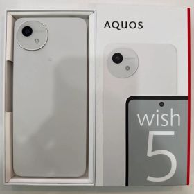 【極美品】AQUOS wish5 ユキ SIMフリー 箱あり