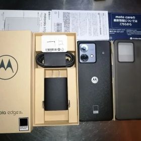超美品◎モトローラ社 Motorola edge 40 neo ブラックケース付