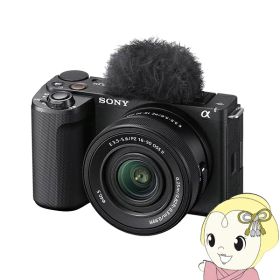 ミラーレス一眼カメラ VLOGCAM ZV-E10 II ZV-E10M2K パワーズームレンズキット [ブラック] APS-Cサイズ ミラーレスカメラ【KK9N0D18P】